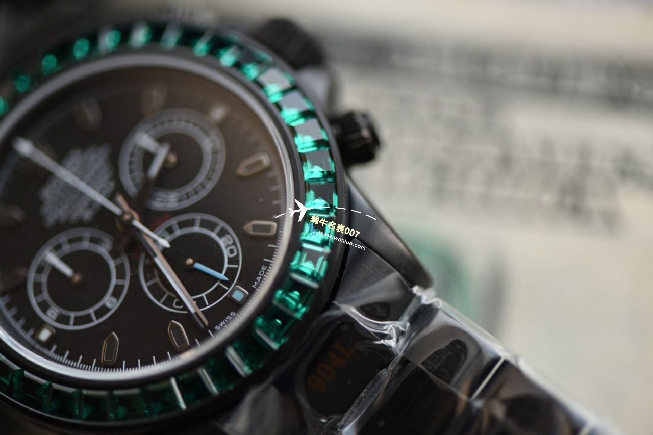 NOOB殿堂级玩物N Factory 4130 Movement  Rolex  Ditongna 改装而成的 top 复刻高仿blaken wrist watch  / R762