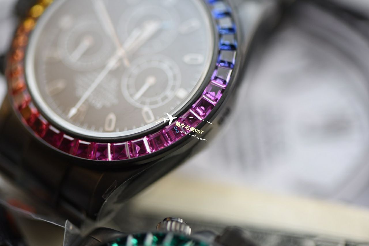 NOOB殿堂级玩物N Factory 4130 Movement  Rolex  Ditongna 改装而成的 top 复刻高仿blaken wrist watch  / R762