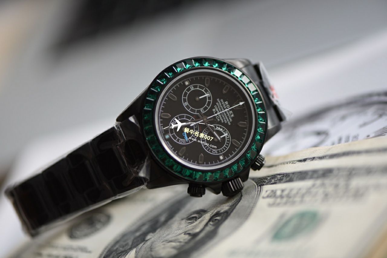 NOOB殿堂级玩物N Factory 4130 Movement  Rolex  Ditongna 改装而成的 top 复刻高仿blaken wrist watch  / R762