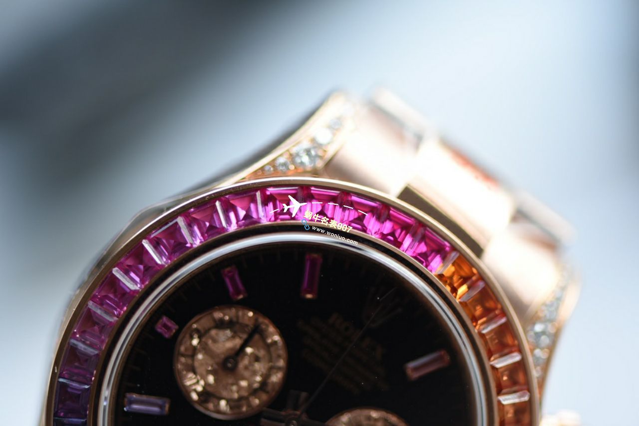 NOOB殿堂级玩物N Factory 4130 Movement  Rolex  Ditongna 改装而成的 top 复刻高仿blaken wrist watch  / R762