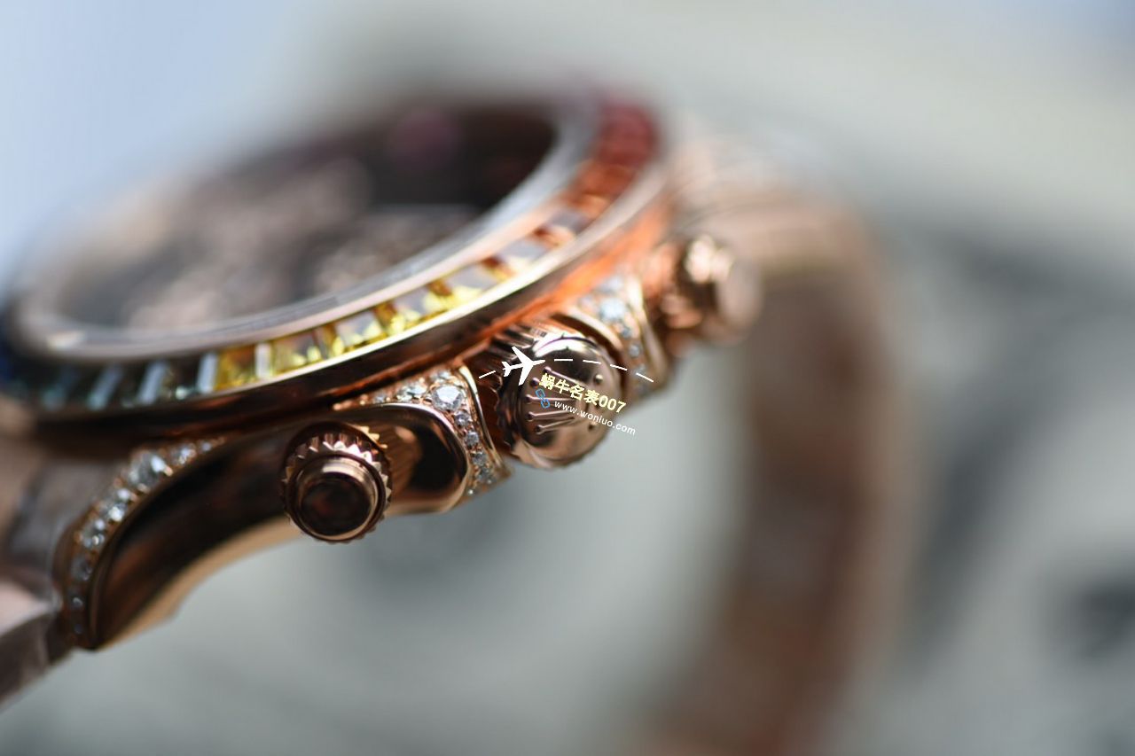 NOOB殿堂级玩物N Factory 4130 Movement  Rolex  Ditongna 改装而成的 top 复刻高仿blaken wrist watch  / R762