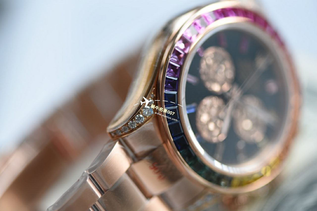 NOOB殿堂级玩物N Factory 4130 Movement  Rolex  Ditongna 改装而成的 top 复刻高仿blaken wrist watch  / R762