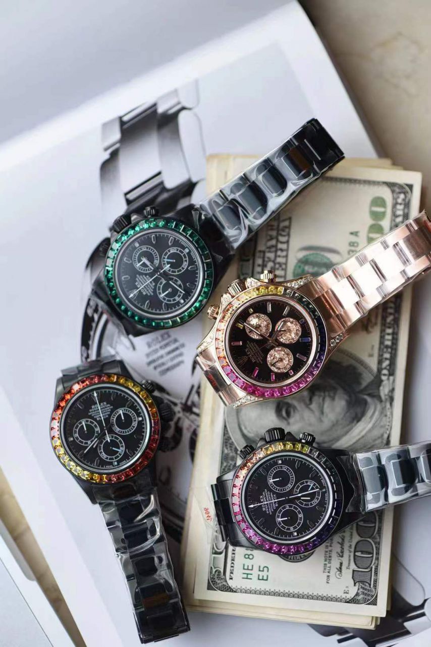 NOOB殿堂级玩物N Factory 4130 Movement  Rolex  Ditongna 改装而成的 top 复刻高仿blaken wrist watch  / R762