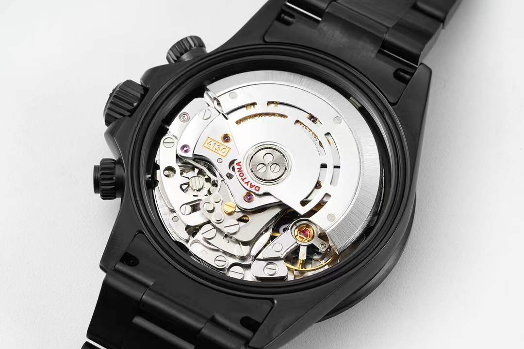 NOOB殿堂级玩物N Factory 4130 Movement  Rolex  Ditongna 改装而成的 top 复刻高仿blaken wrist watch  / R762