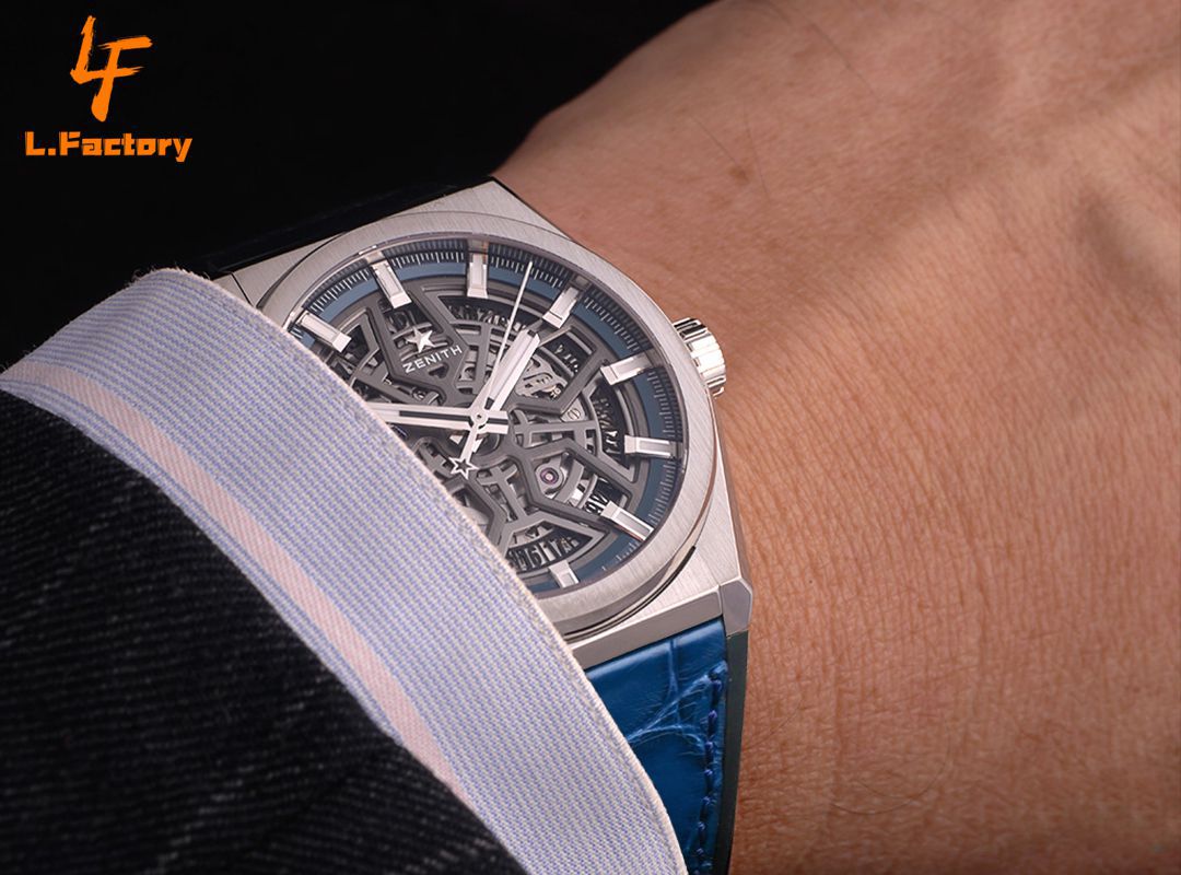  Video analysis LF Factory 真力时一比一超A高精仿手表DEFY系列95.9000.670/78.R584 wrist watch  / ZSL067