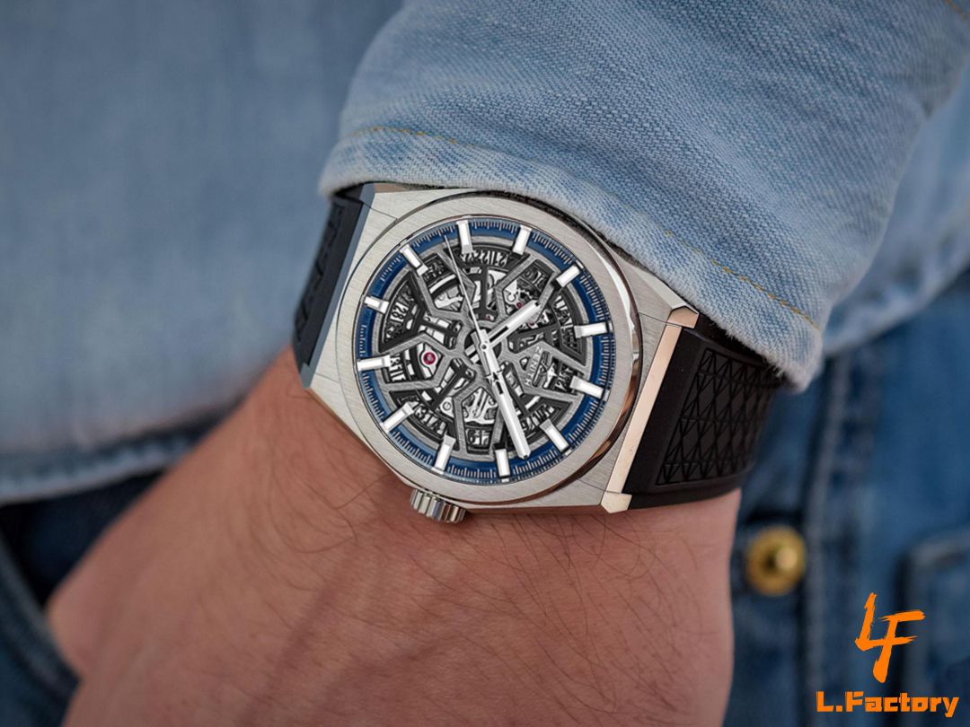  Video analysis LF Factory 真力时一比一超A高精仿手表DEFY系列95.9000.670/78.R584 wrist watch  / ZSL067