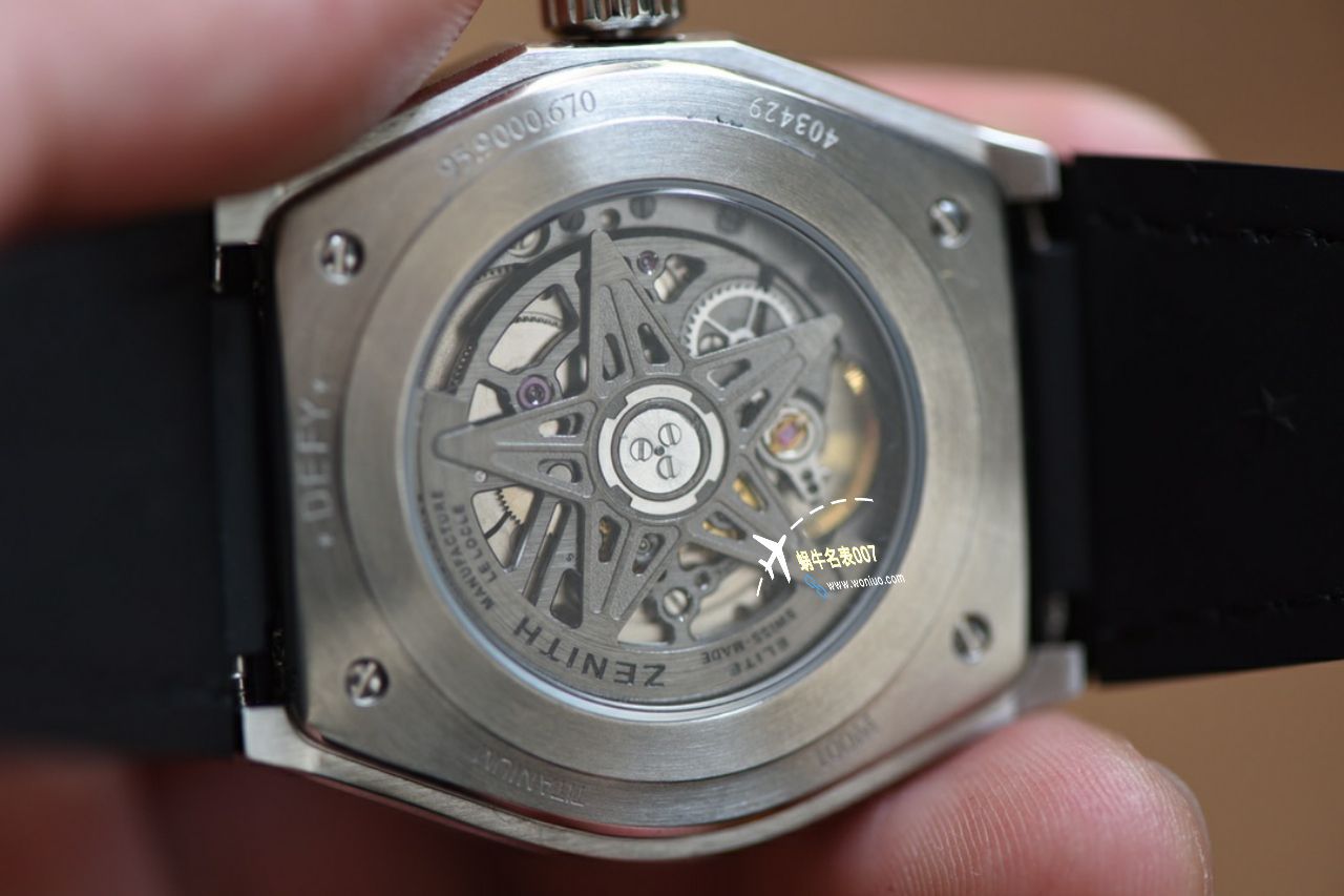  Video analysis LF Factory 真力时一比一超A高精仿手表DEFY系列95.9000.670/78.R584 wrist watch  / ZSL067