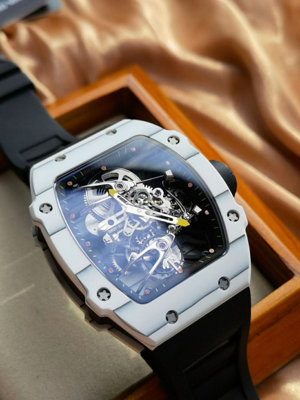 RM 27-02 真 Tourbillon RICHARD MILLE （ Richard Miller 一比一超A高仿手表） / GQRM27-02