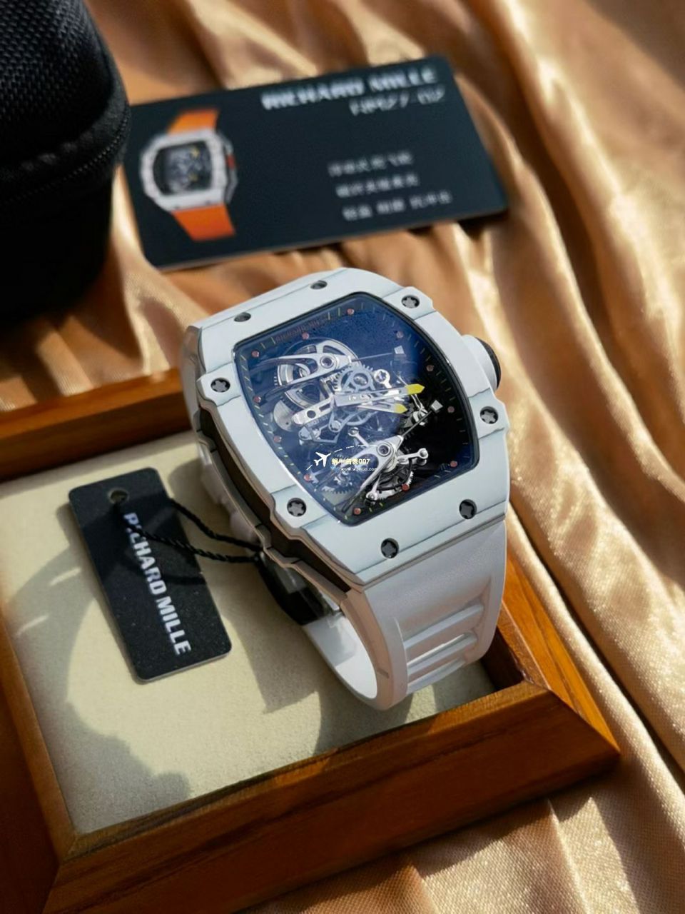RM 27-02 真 Tourbillon RICHARD MILLE （ Richard Miller 一比一超A高仿手表） / GQRM27-02