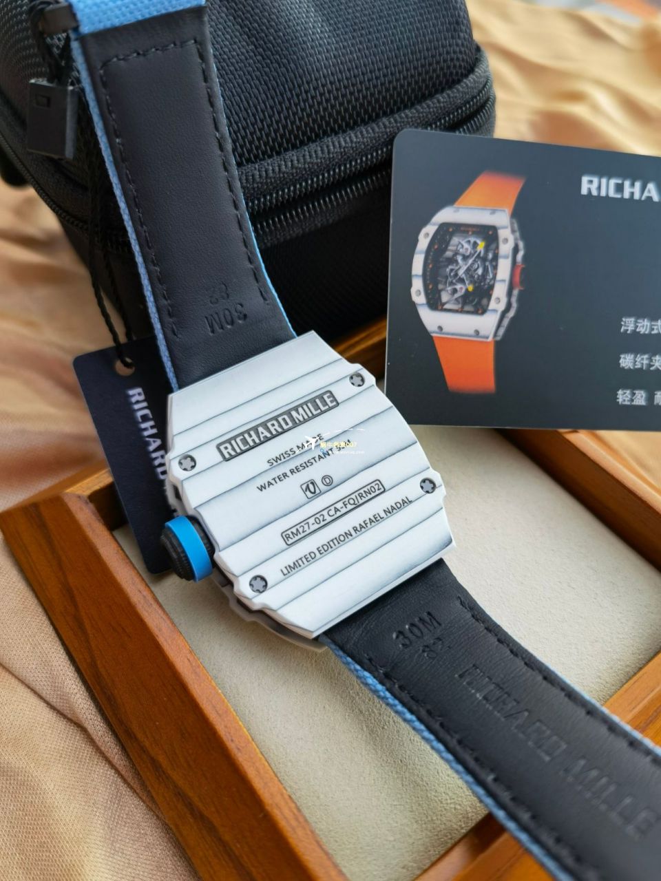 RM 27-02 真 Tourbillon RICHARD MILLE （ Richard Miller 一比一超A高仿手表） / GQRM27-02
