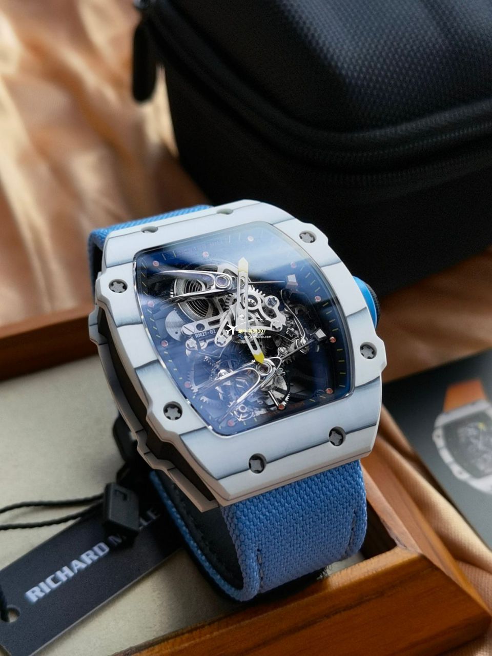 RM 27-02 真 Tourbillon RICHARD MILLE （ Richard Miller 一比一超A高仿手表） / GQRM27-02
