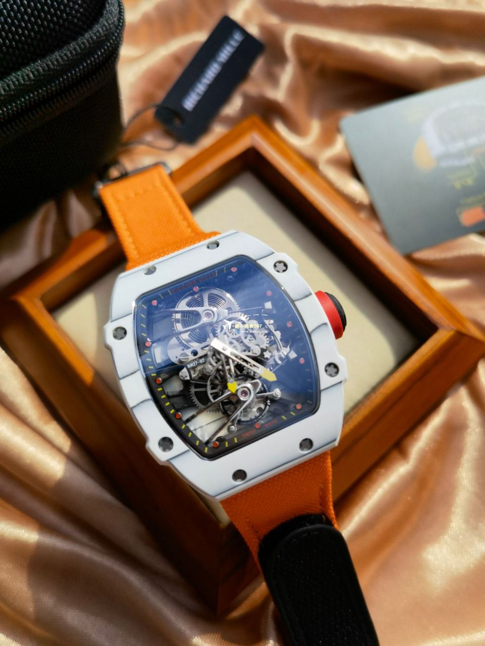 RM 27-02 真 Tourbillon RICHARD MILLE （ Richard Miller 一比一超A高仿手表） / GQRM27-02