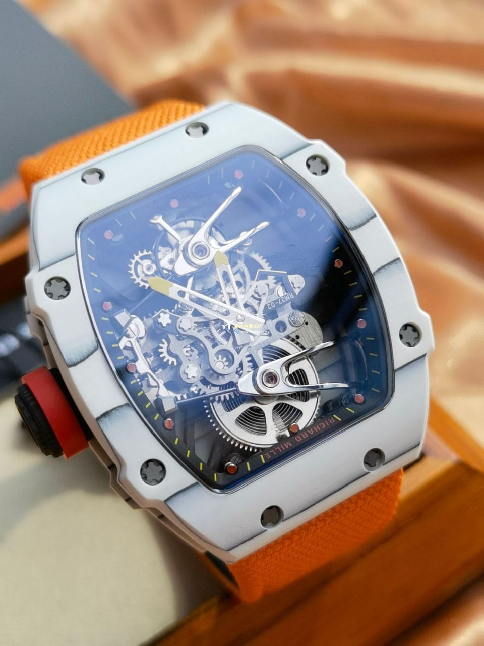 RM 27-02 真 Tourbillon RICHARD MILLE （ Richard Miller 一比一超A高仿手表） / GQRM27-02