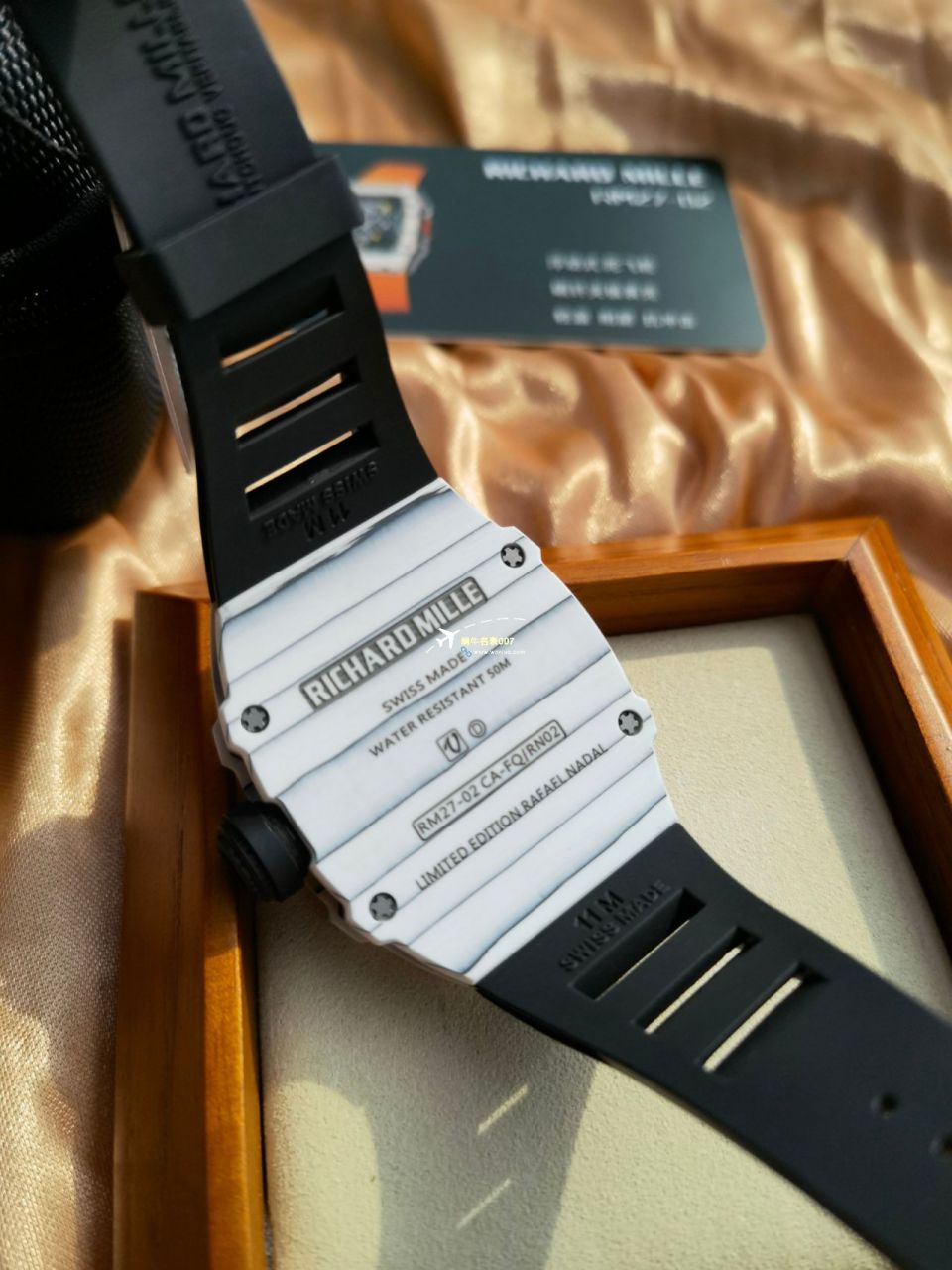 RM 27-02 真 Tourbillon RICHARD MILLE （ Richard Miller 一比一超A高仿手表） / GQRM27-02