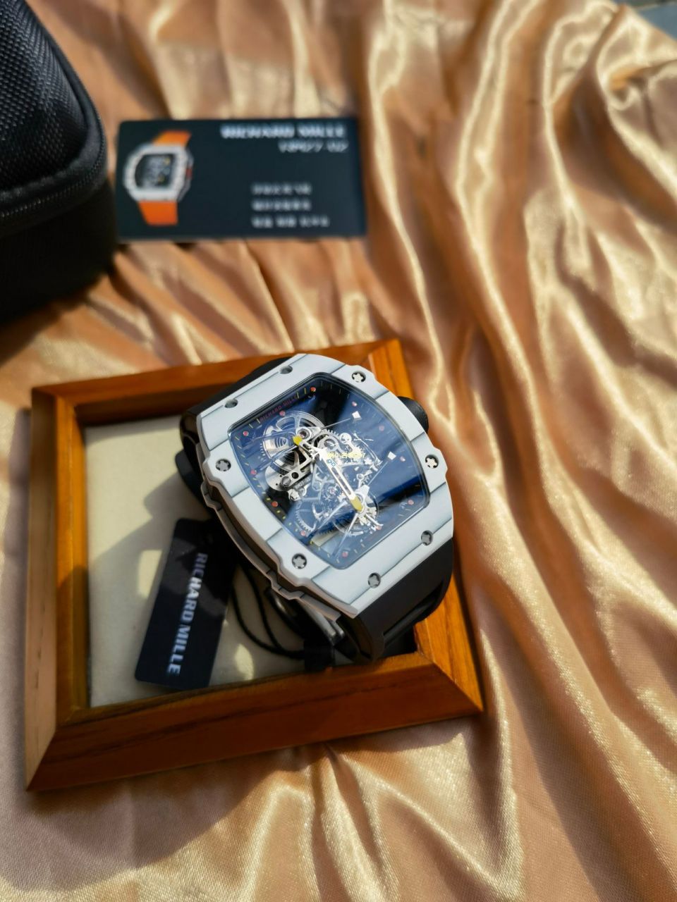 RM 27-02 真 Tourbillon RICHARD MILLE （ Richard Miller 一比一超A高仿手表） / GQRM27-02