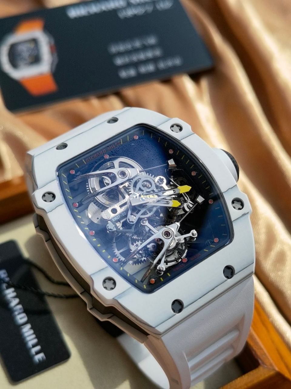 RM 27-02 真 Tourbillon RICHARD MILLE （ Richard Miller 一比一超A高仿手表） / GQRM27-02