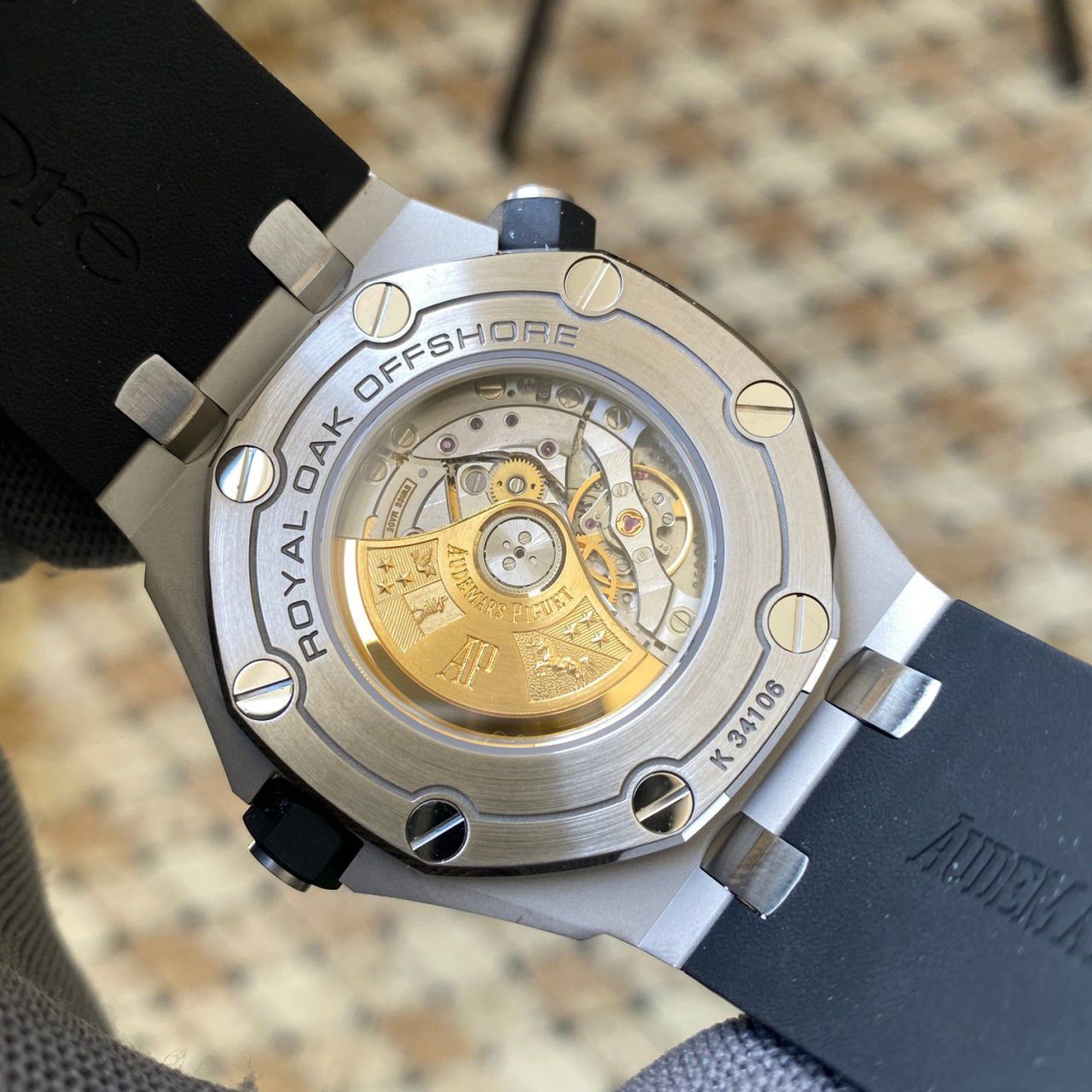  Video analysis APS Factory 一体机 Best 复刻高仿Audemars Piguet  Royal Oak Offshore 系列15710ST.OO.A002CA.01 wrist watch  / AP225