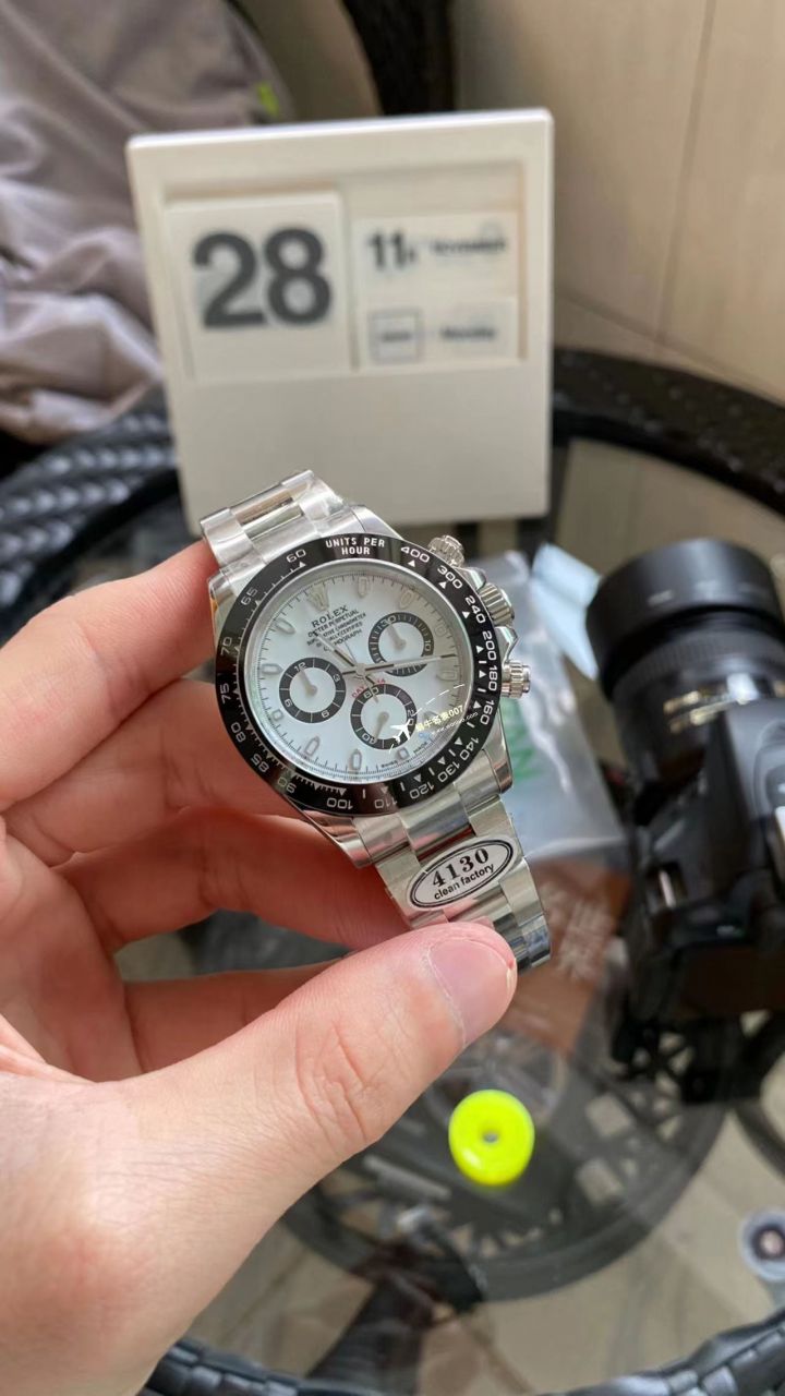  Video analysis clean Factory 4130 Movement  Rolex  Ditongna 熊猫迪m116500ln-0001等 top 一比一高仿手表 / R763