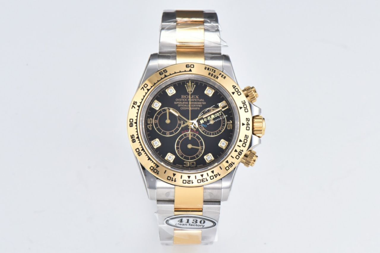  Video analysis clean Factory 4130 Movement  Rolex  Ditongna 熊猫迪m116500ln-0001等 top 一比一高仿手表 / R763