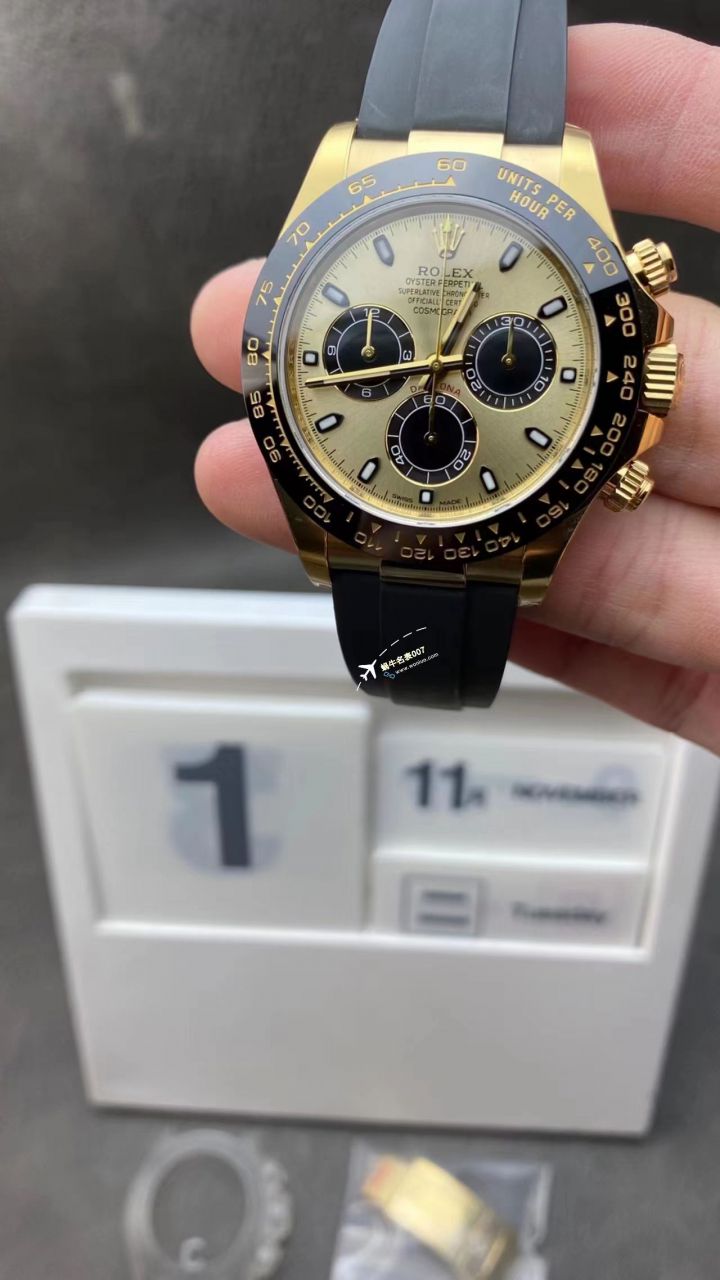  Video analysis clean Factory 4130 Movement  Rolex  Ditongna 熊猫迪m116500ln-0001等 top 一比一高仿手表 / R763