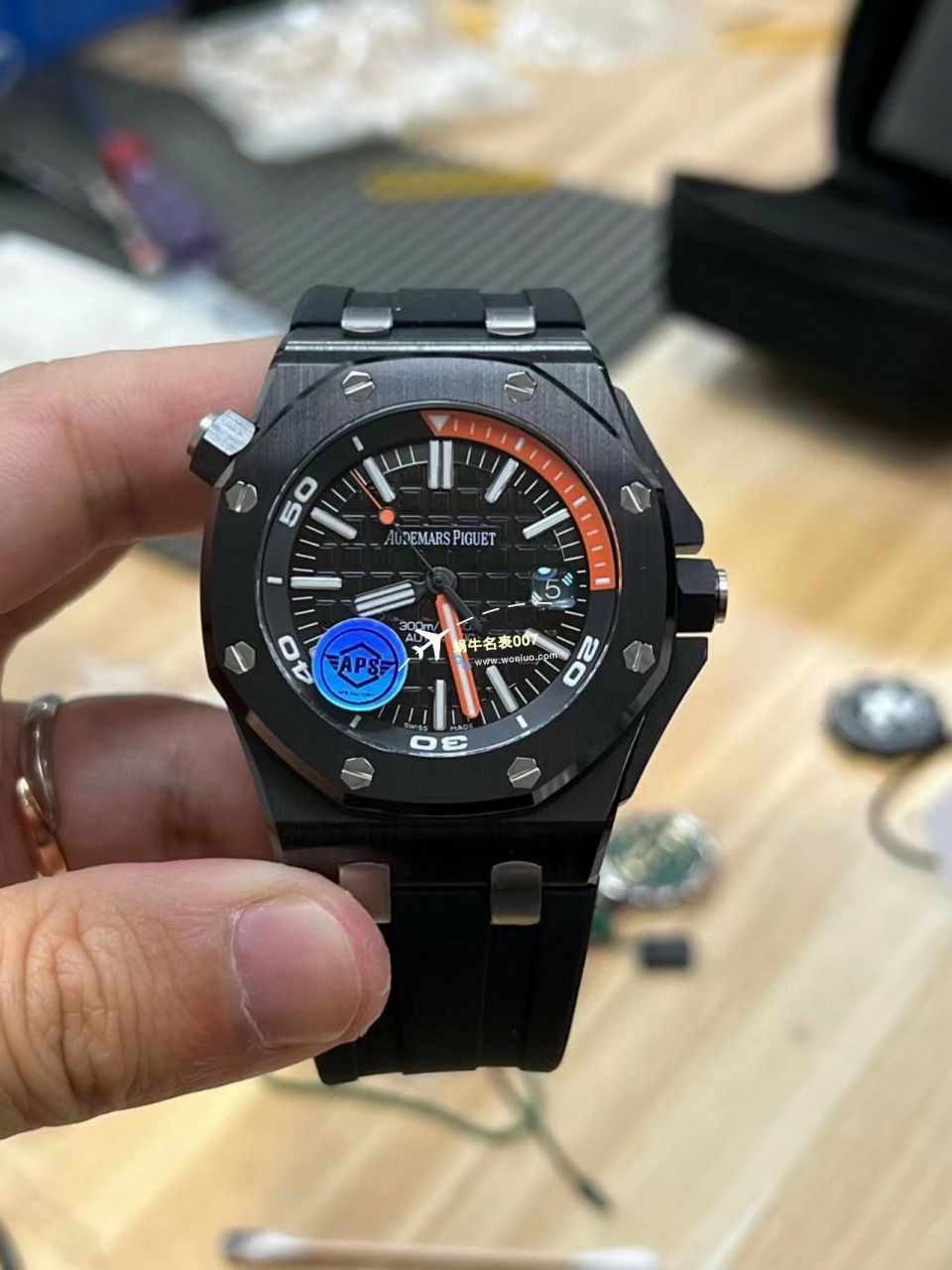 APS Factory 一比一复刻手表Audemars Piguet  Royal Oak Offshore 15707CB.OO.A010CA.01和15707CE.OO.A002CA.01 / AP227