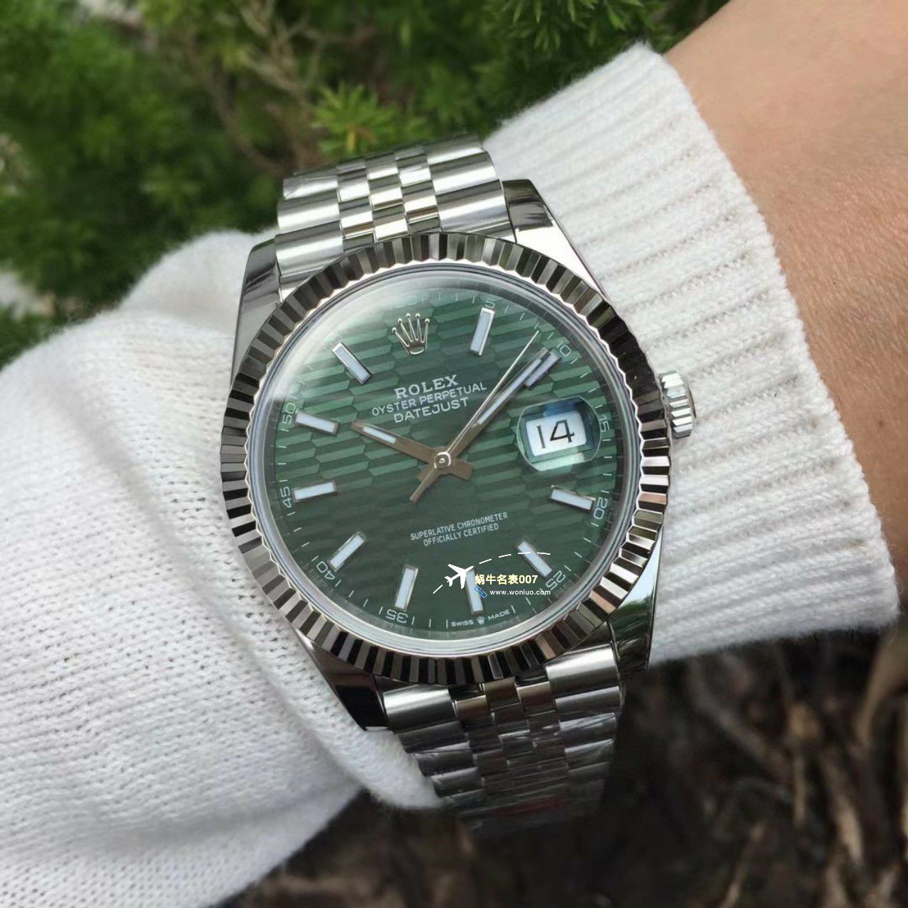 VS Factory  top 复刻手表 Rolex 41  Datejust 格子纹高仿m126334-0030，m126334-0031 wrist watch  / R765
