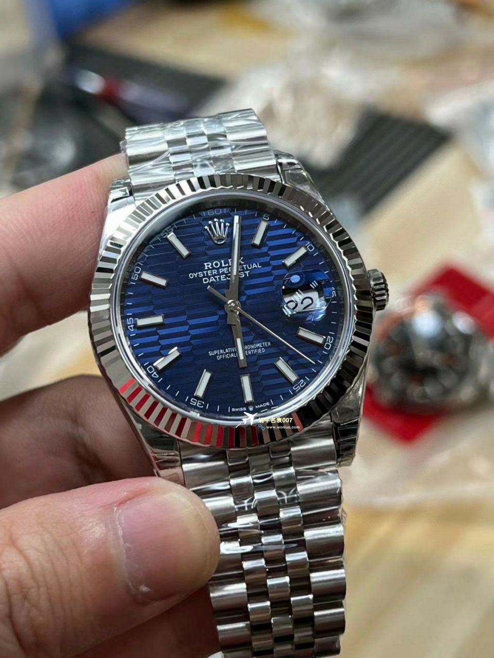 VS Factory  top 复刻手表 Rolex 41  Datejust 格子纹高仿m126334-0030，m126334-0031 wrist watch  / R765