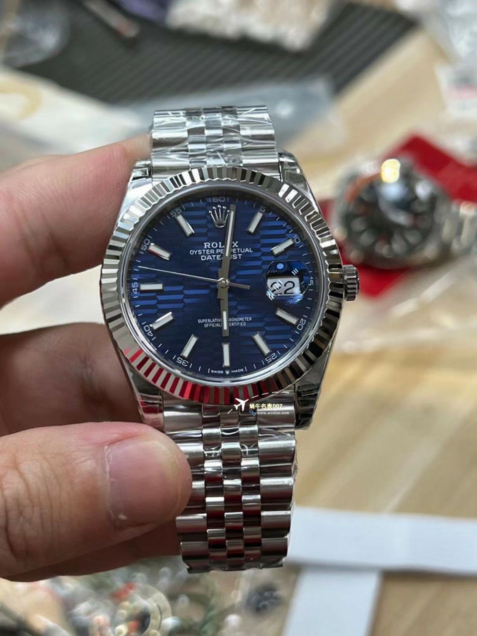 VS Factory  top 复刻手表 Rolex 41  Datejust 格子纹高仿m126334-0030，m126334-0031 wrist watch  / R765