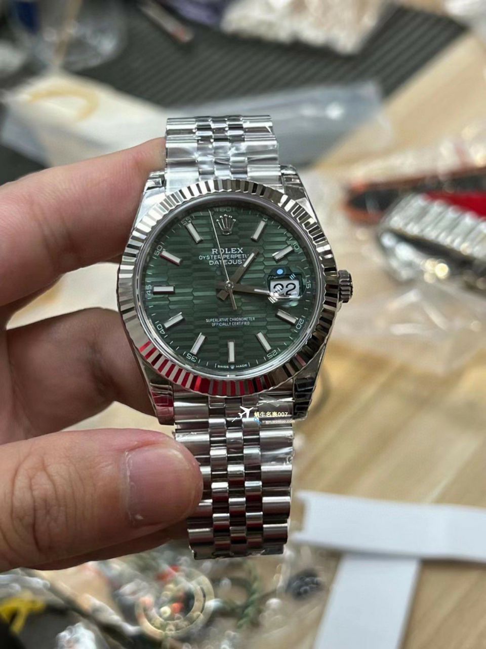VS Factory  top 复刻手表 Rolex 41  Datejust 格子纹高仿m126334-0030，m126334-0031 wrist watch  / R765