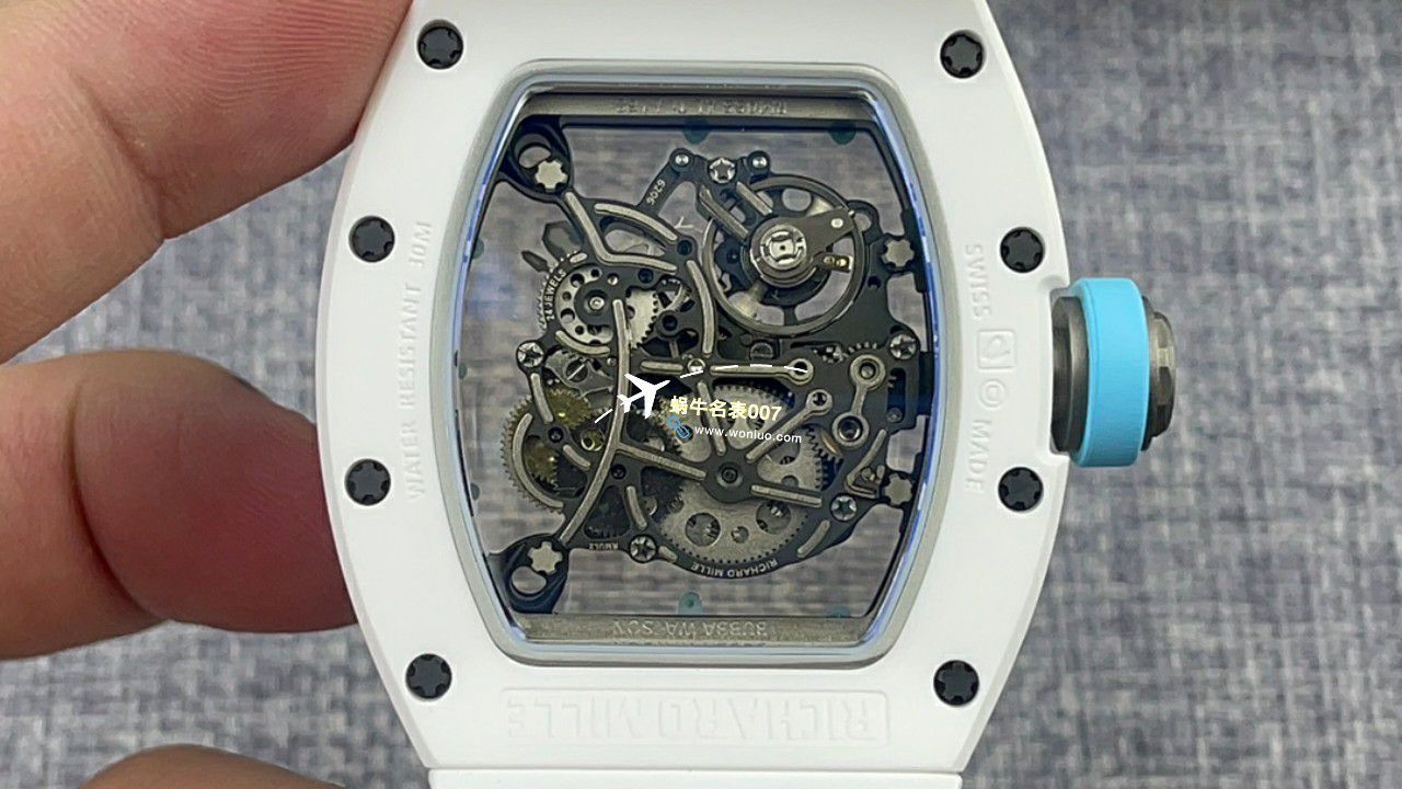 BBR Factory 一比一复刻高仿 RICHARD MILLE RM055一体 Movement 手表/六点位飞轮可转 / BBRRMO55