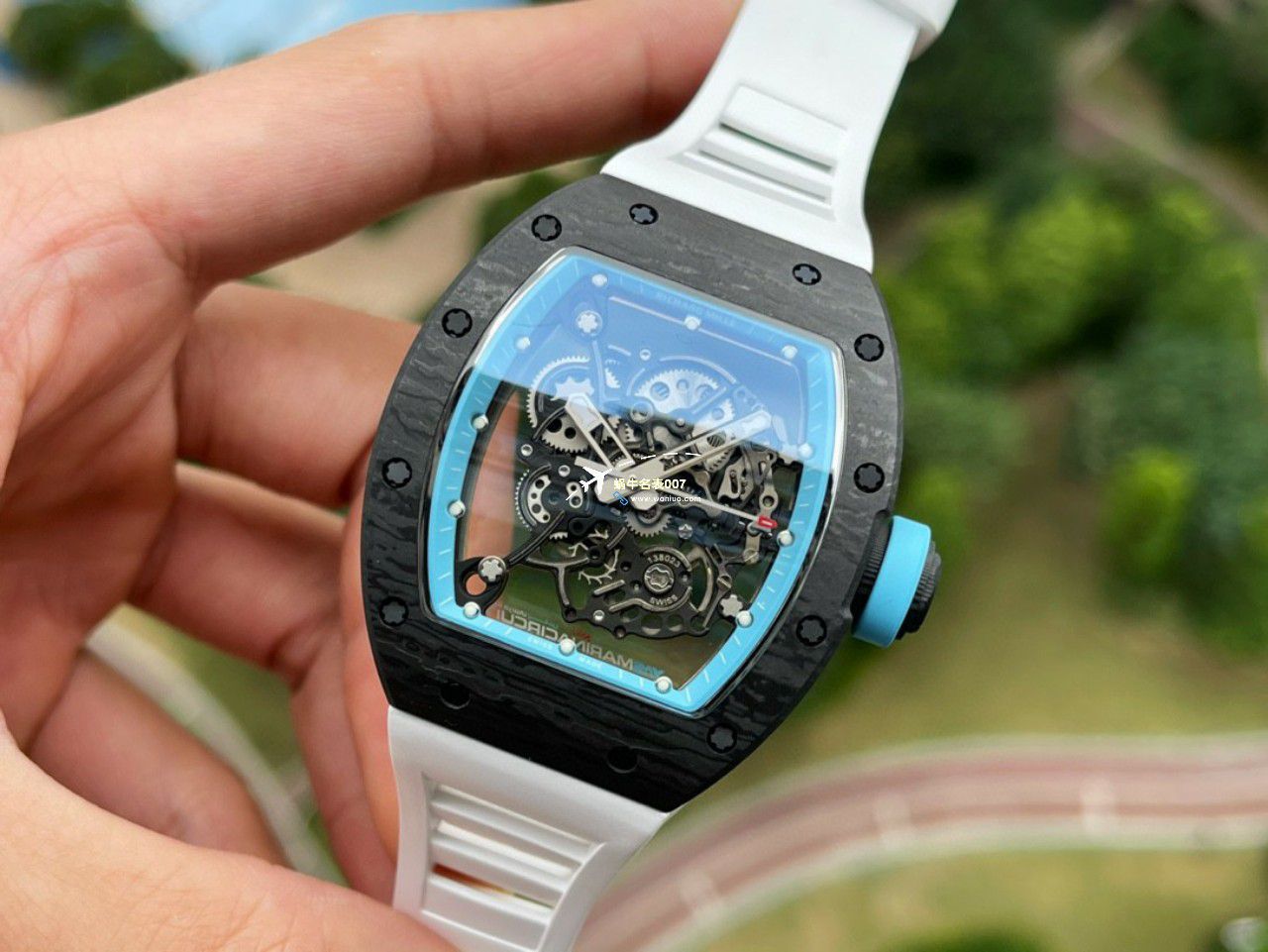BBR Factory 一比一复刻高仿 RICHARD MILLE RM055一体 Movement 手表/六点位飞轮可转 / BBRRMO55