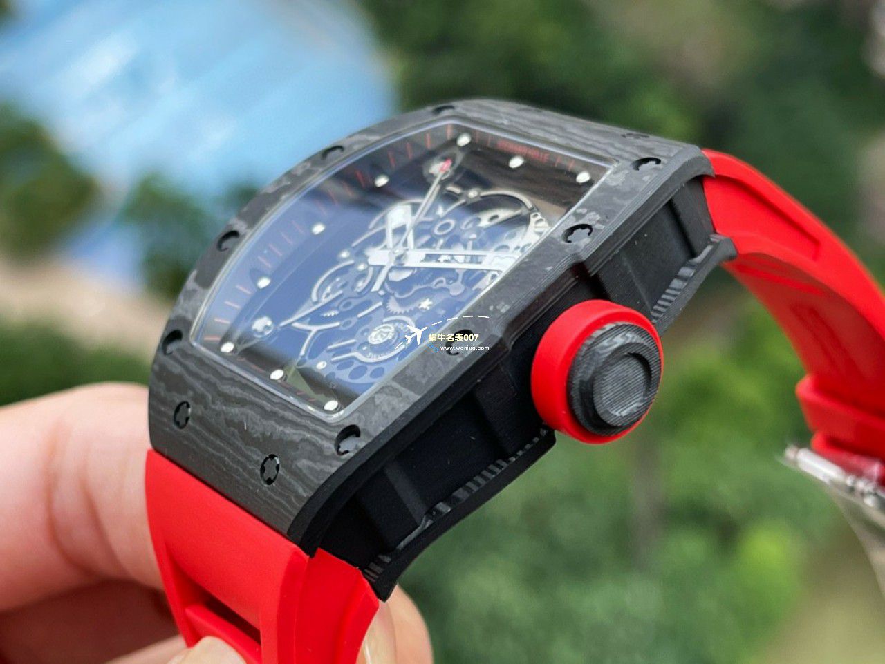 BBR Factory 一比一复刻高仿 RICHARD MILLE RM055一体 Movement 手表/六点位飞轮可转 / BBRRMO55