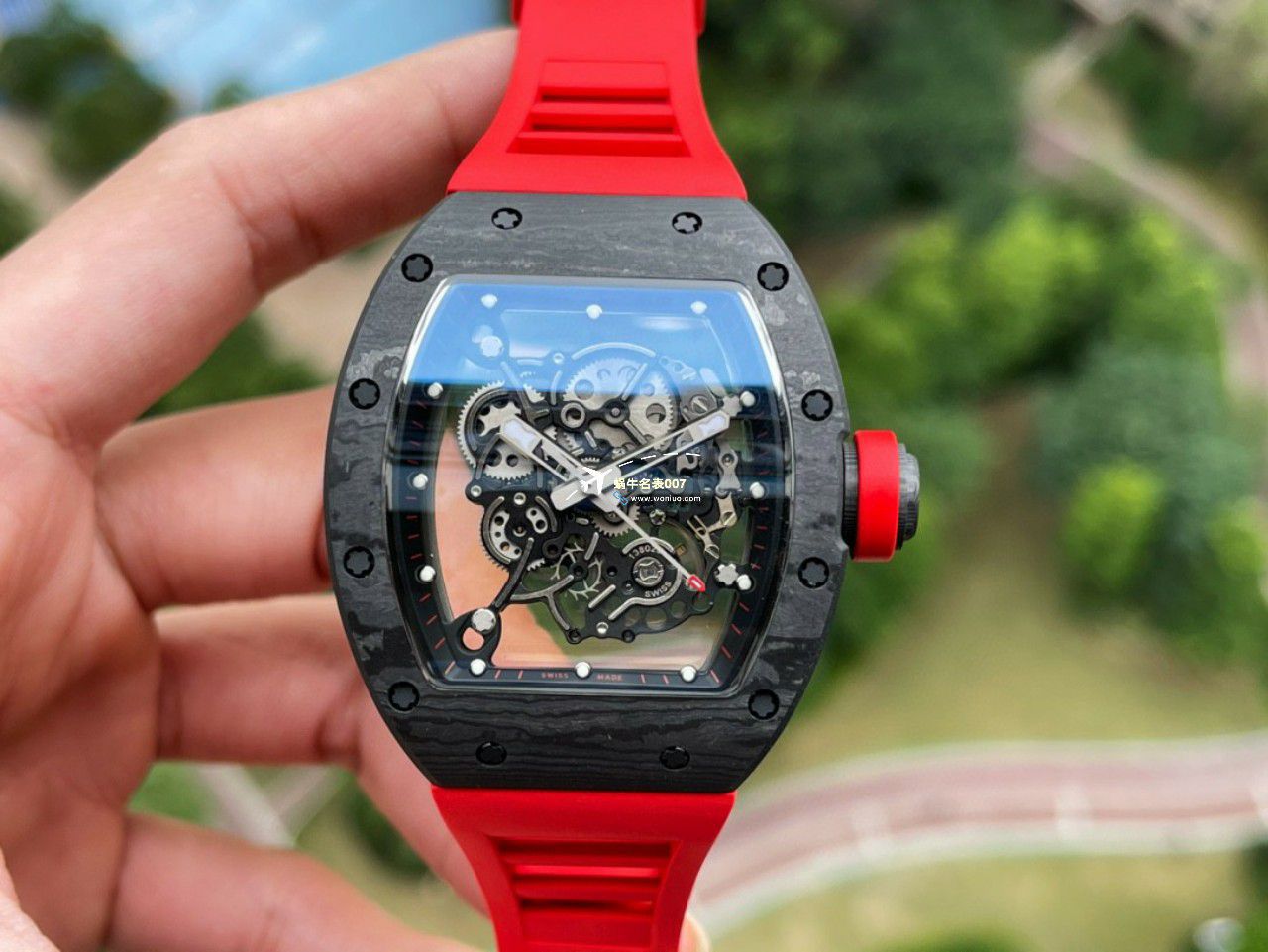 BBR Factory 一比一复刻高仿 RICHARD MILLE RM055一体 Movement 手表/六点位飞轮可转 / BBRRMO55
