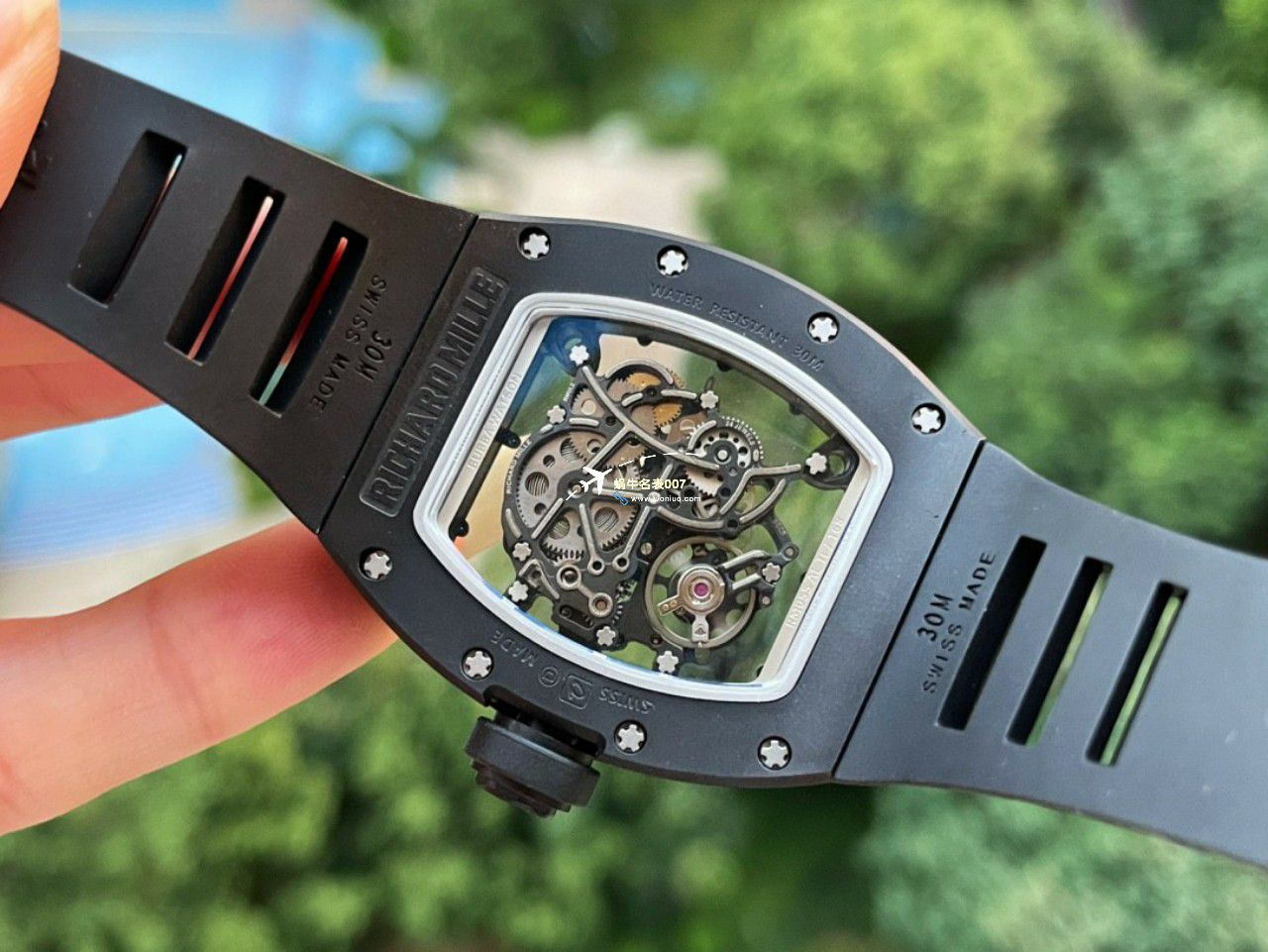 BBR Factory 一比一复刻高仿 RICHARD MILLE RM055一体 Movement 手表/六点位飞轮可转 / BBRRMO55