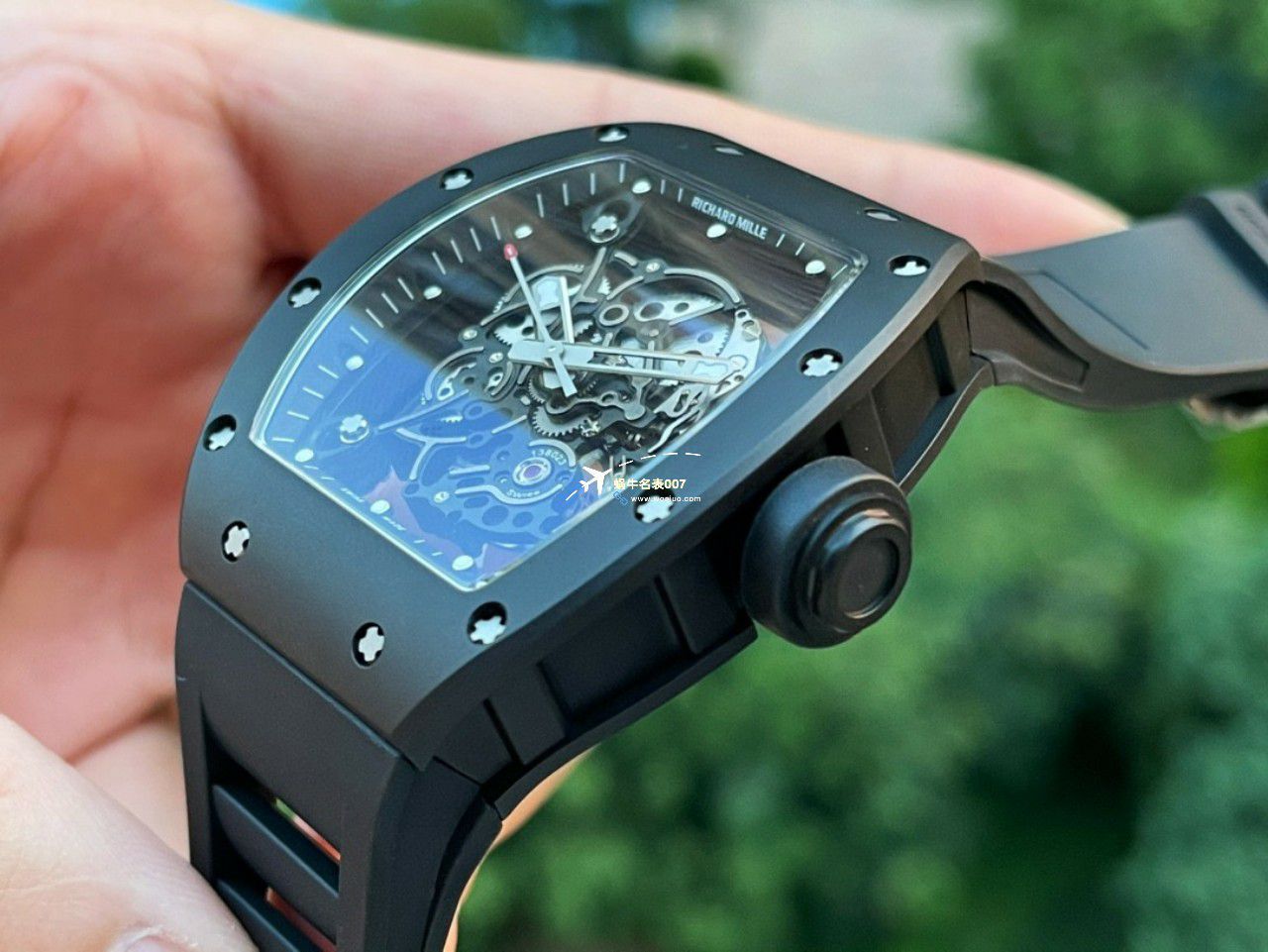 BBR Factory 一比一复刻高仿 RICHARD MILLE RM055一体 Movement 手表/六点位飞轮可转 / BBRRMO55