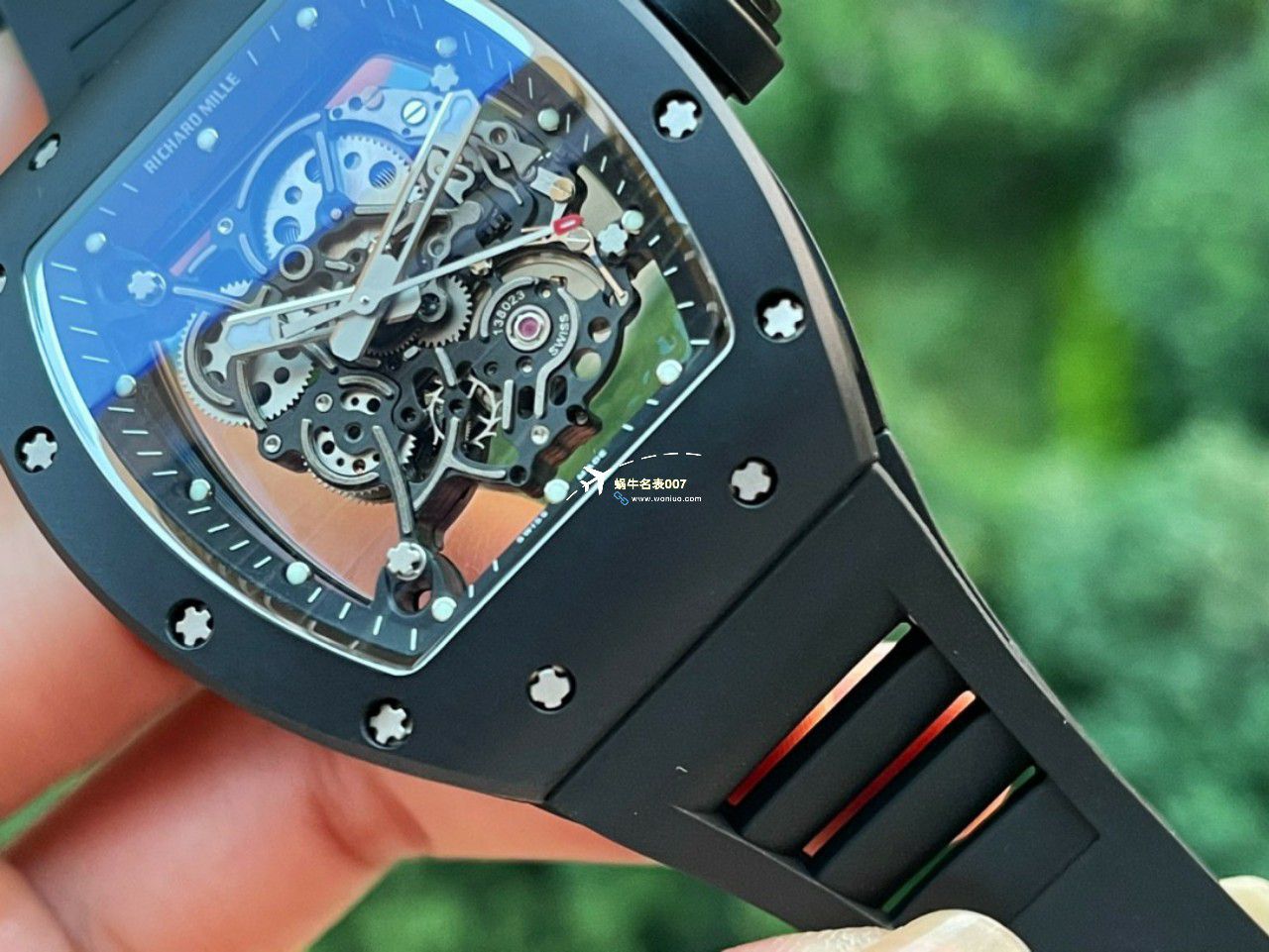 BBR Factory 一比一复刻高仿 RICHARD MILLE RM055一体 Movement 手表/六点位飞轮可转 / BBRRMO55