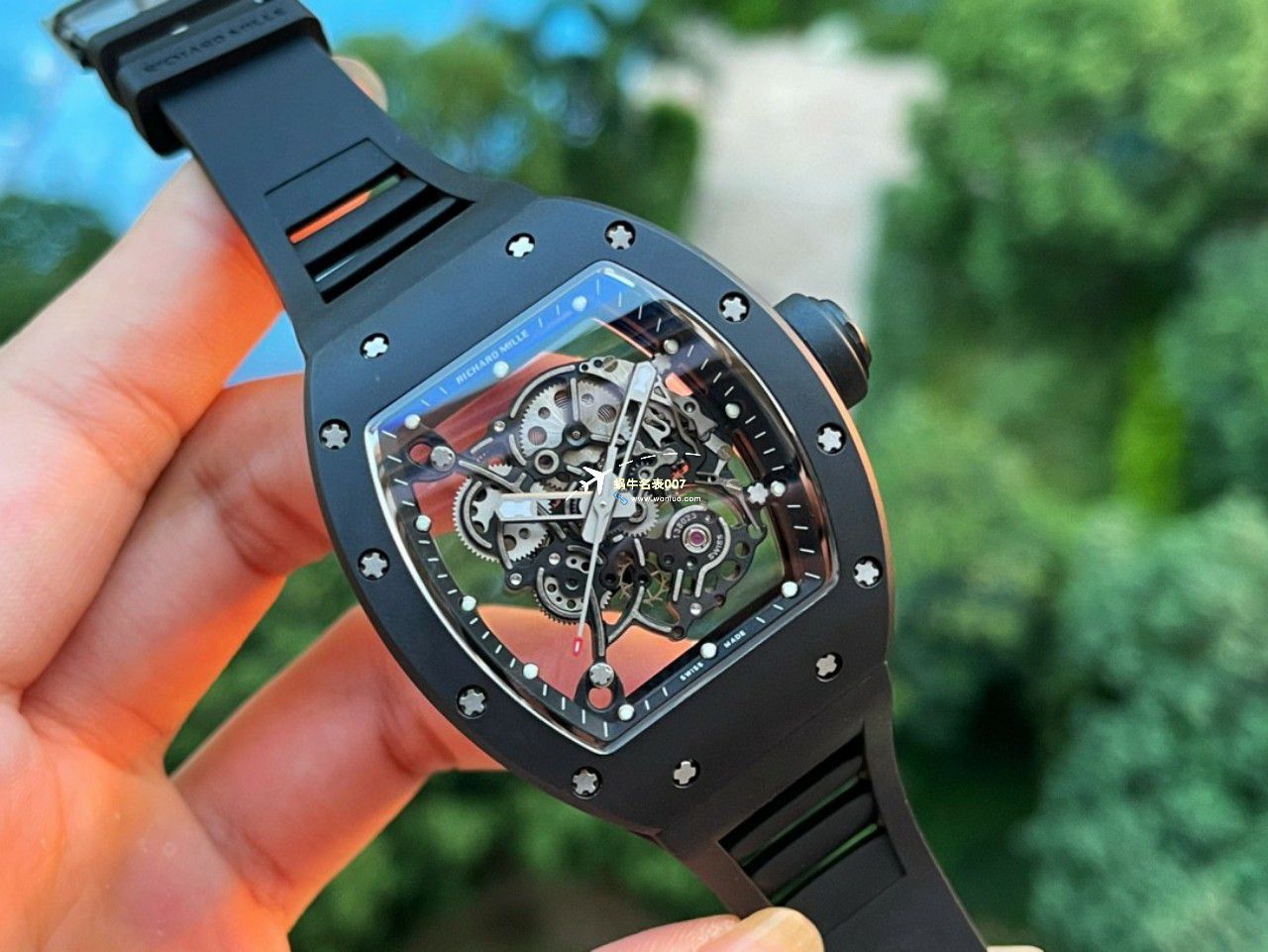 BBR Factory 一比一复刻高仿 RICHARD MILLE RM055一体 Movement 手表/六点位飞轮可转 / BBRRMO55