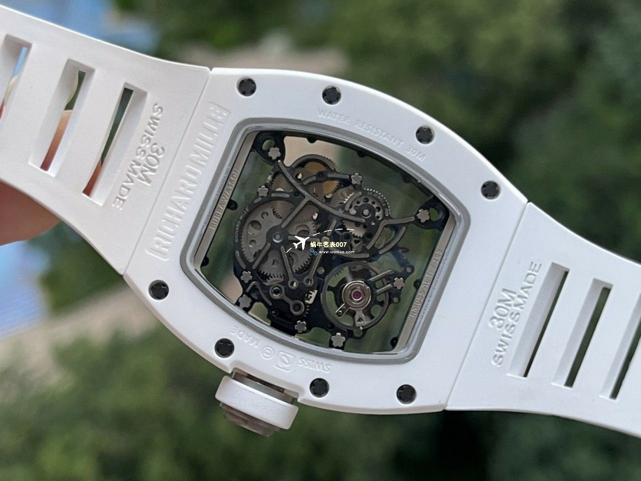 BBR Factory 一比一复刻高仿 RICHARD MILLE RM055一体 Movement 手表/六点位飞轮可转 / BBRRMO55