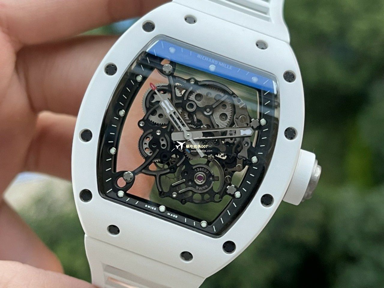 BBR Factory 一比一复刻高仿 RICHARD MILLE RM055一体 Movement 手表/六点位飞轮可转 / BBRRMO55