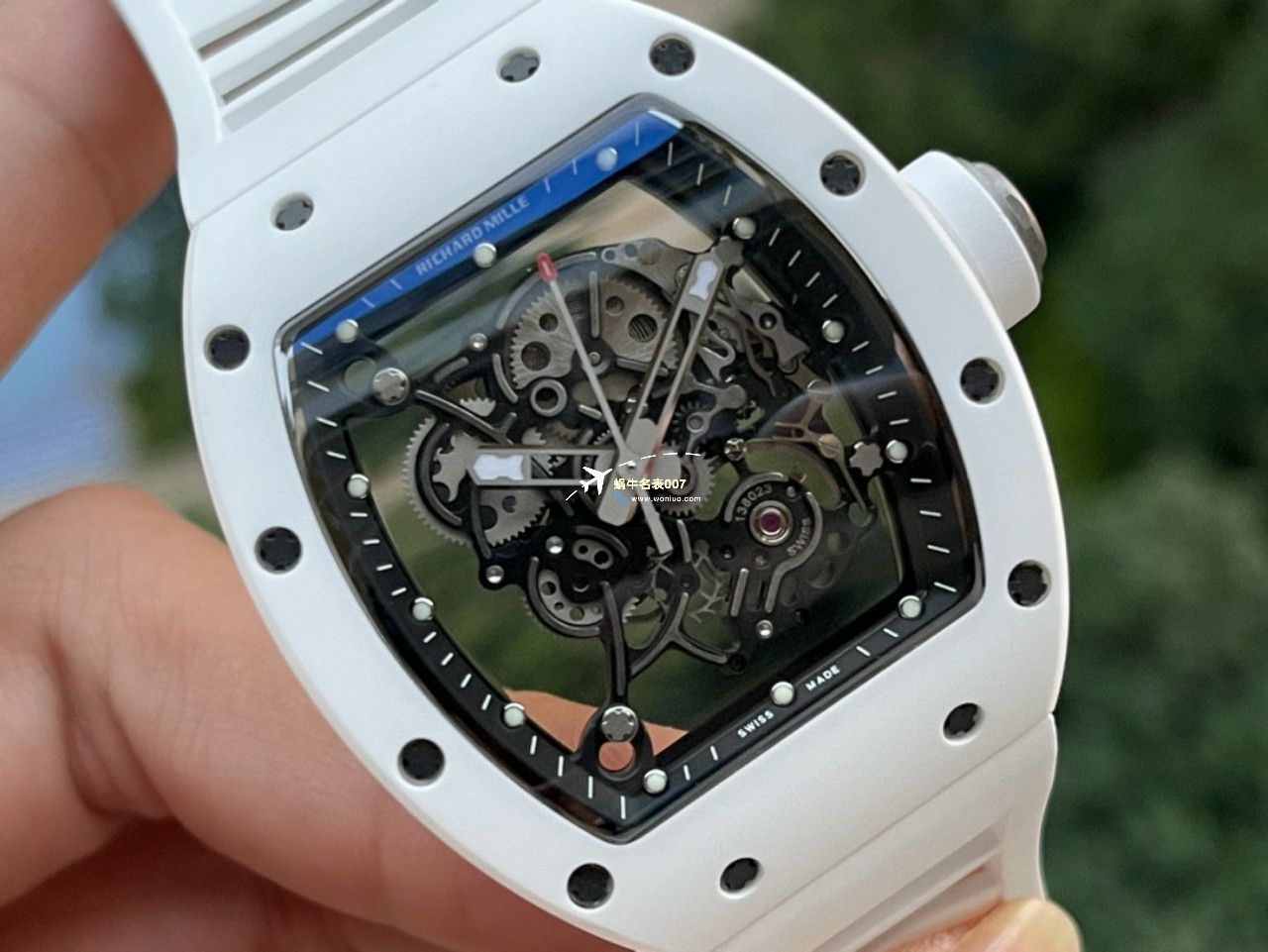 BBR Factory 一比一复刻高仿 RICHARD MILLE RM055一体 Movement 手表/六点位飞轮可转 / BBRRMO55