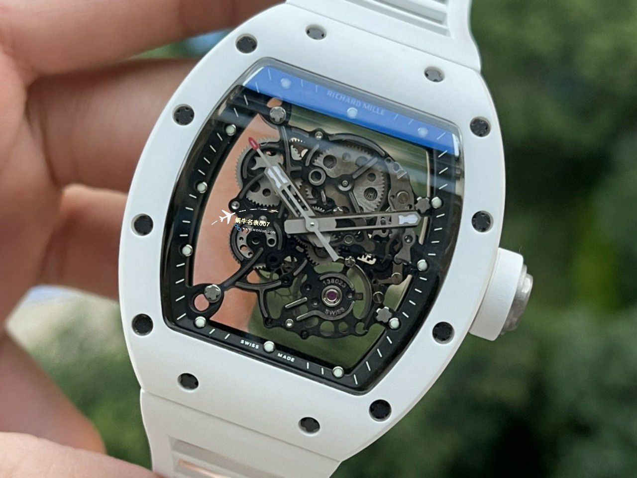 BBR Factory 一比一复刻高仿 RICHARD MILLE RM055一体 Movement 手表/六点位飞轮可转 / BBRRMO55