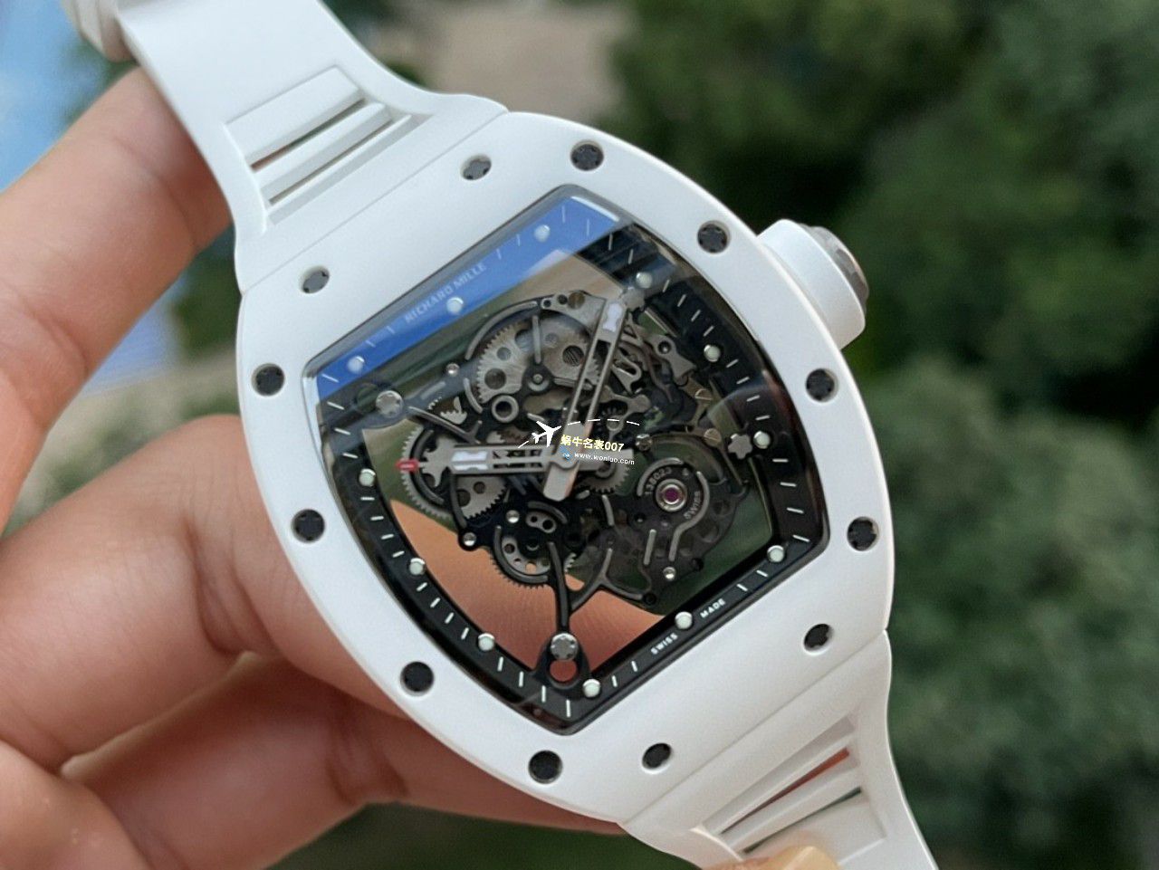 BBR Factory 一比一复刻高仿 RICHARD MILLE RM055一体 Movement 手表/六点位飞轮可转 / BBRRMO55