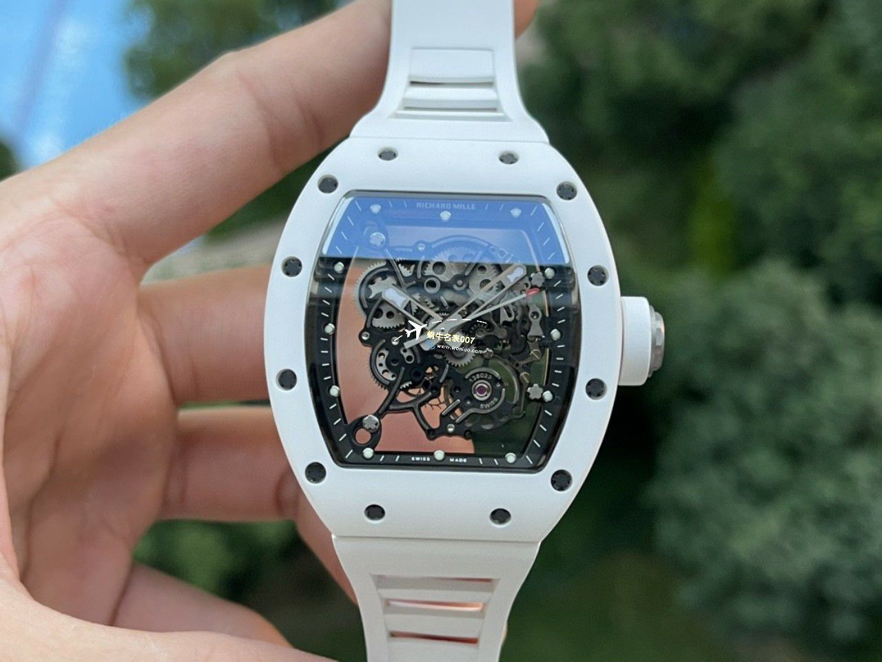 BBR Factory 一比一复刻高仿 RICHARD MILLE RM055一体 Movement 手表/六点位飞轮可转 / BBRRMO55