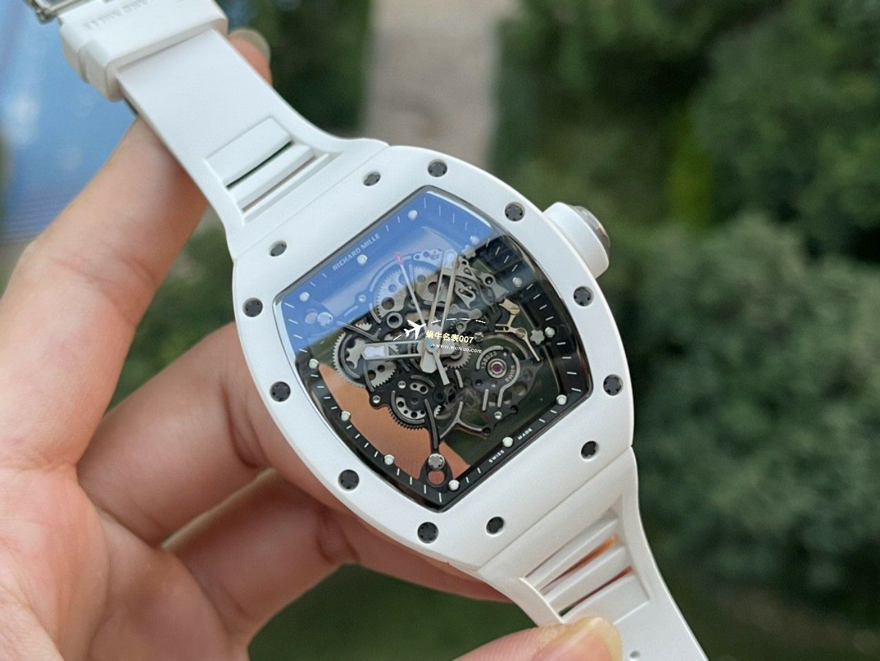 BBR Factory 一比一复刻高仿 RICHARD MILLE RM055一体 Movement 手表/六点位飞轮可转 / BBRRMO55