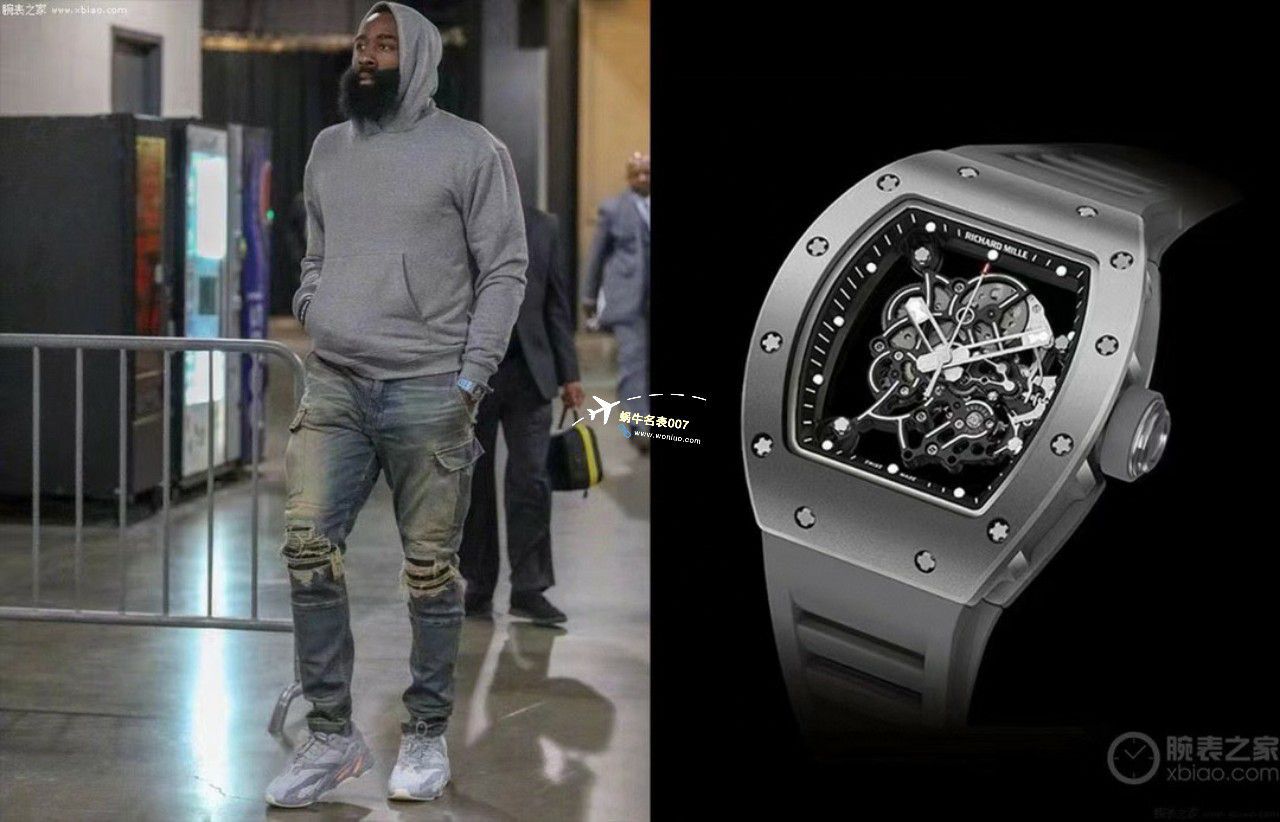 BBR Factory 一比一复刻高仿 RICHARD MILLE RM055一体 Movement 手表/六点位飞轮可转 / BBRRMO55
