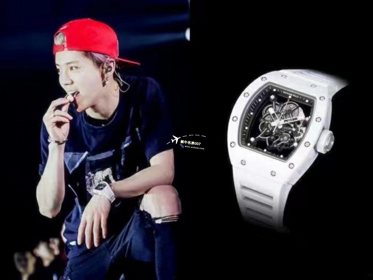 BBR Factory 一比一复刻高仿 RICHARD MILLE RM055一体 Movement 手表/六点位飞轮可转 / BBRRMO55