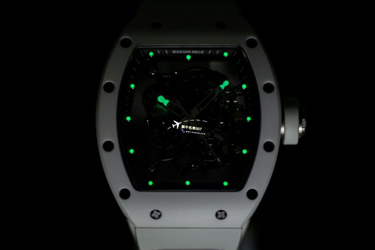 BBR Factory 一比一复刻高仿 RICHARD MILLE RM055一体 Movement 手表/六点位飞轮可转 / BBRRMO55