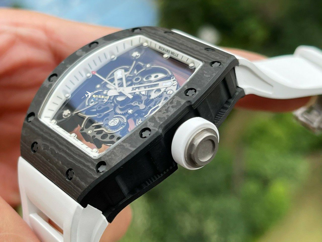 BBR Factory 一比一复刻高仿 RICHARD MILLE RM055一体 Movement 手表/六点位飞轮可转 / BBRRMO55