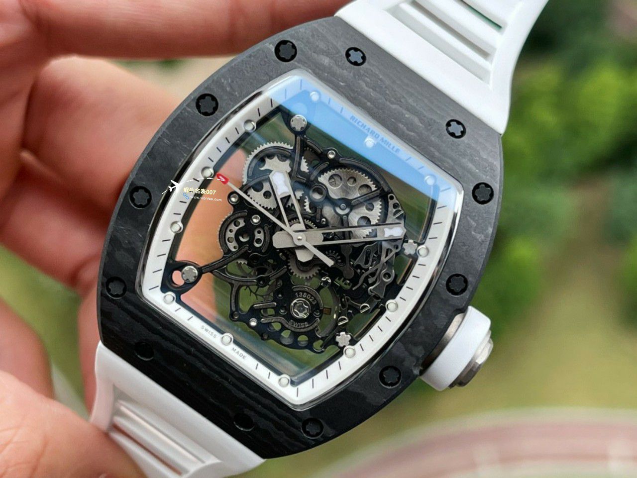 BBR Factory 一比一复刻高仿 RICHARD MILLE RM055一体 Movement 手表/六点位飞轮可转 / BBRRMO55
