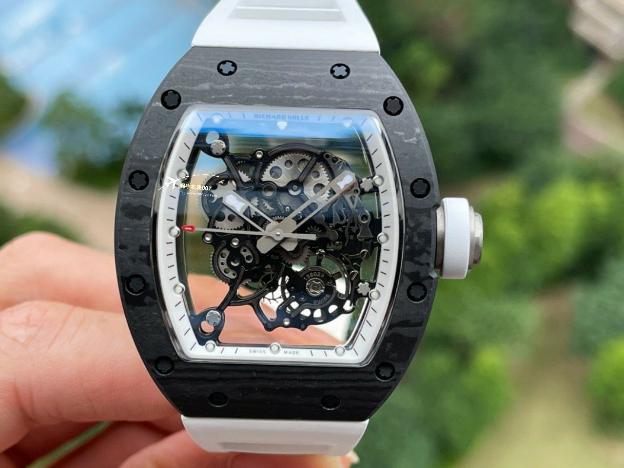 BBR Factory 一比一复刻高仿 RICHARD MILLE RM055一体 Movement 手表/六点位飞轮可转 / BBRRMO55